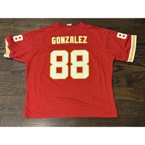 Reebok Kansas City KC Chiefs TONY GONZALEZ Jersey #88 Youth XL